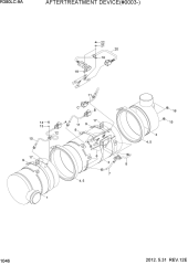 AFTERTREATMENT DEVICE(#0003-)