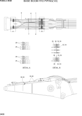 BASE BOOM HYD PIPING(1/2)