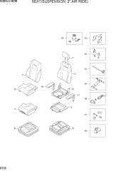 SEAT(SUSPENSION, 2" AIR RIDE)