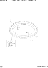 SWING RING GREASE LUB SYSTEM