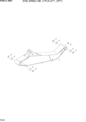 END ARM(3.3M, 3 PCS ATT, OPT)