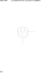CYLINDER BLOCK COOLANT PLUMBING
