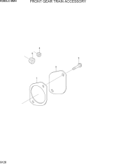 FRONT GEAR TRAIN ACCESSORY