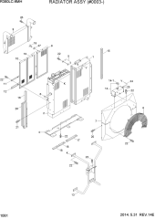 RADIATOR ASSY (#0003-)