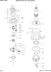 SWING REDUCTION GEAR