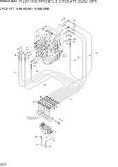 PILOT HYD PIP(CNTL2, 2PCS ATT, ELE, OPT)