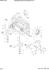 ENGINE MOUNTING(ARCTIC)