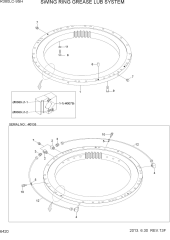 SWING RING GREASE LUB SYSTEM