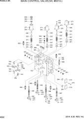 MAIN CONTROL VALVE(3/4, #0010-)