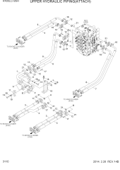 UPPER HYDRAULIC PIPING(ATTACH)