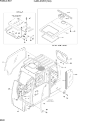 CAB ASSY(3/4)
