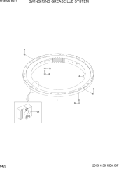 SWING RING GREASE LUB SYSTEM