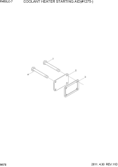 COOLANT HEATER STARTING AID(#1275-)