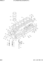 CYLINDER BLOCK(#1275-)