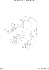 FRONT GEAR COVER(-#1274)