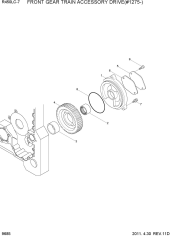 FRONT GEAR TRAIN ACCESSORY DRIVE(#1275-)
