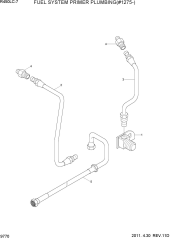 FUEL SYSTEM PRIMER PLUMBING(#1275-)