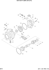 WATER PUMP(-#1274)