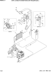 AIR CONDITIONER MOUNTING(#1029-)