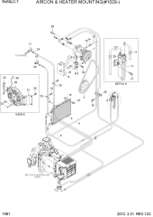 AIRCON & HEATER MOUNTING(#1029-)