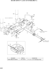 BOOM SAFETY LOCK SYSTEM(-#0011)
