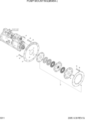 PUMP MOUNTING(#0464-)