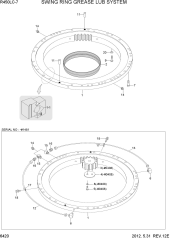 SWING RING GREASE LUB SYSTEM