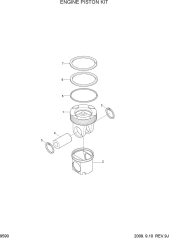 ENGINE PISTON KIT