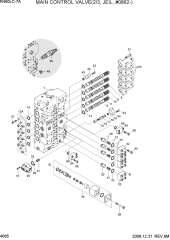 MAIN CONTROL VALVE(2/3, JEIL, #0244-)