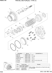 TRAVEL MOTOR(2/2, TYPE 3)