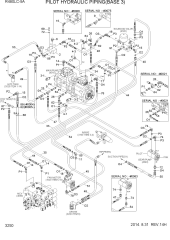 PILOT HYDRAULIC PIPING(BASE 3)
