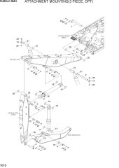 ATTACHMENT MOUNTING(3 PIECE, OPT)