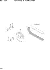 ALTERNATOR DRIVE PULLEY