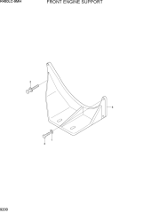 FRONT ENGINE SUPPORT