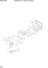 THERMOSTAT AND HOUSING