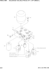 SOLENOID VALVE(3 PIECE ATT, OPT,#0003-)