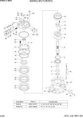 SWING MOTOR(RH)