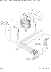 PILOT HYD PIPING(CNTL 2, CAB ELEVATING)