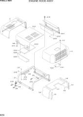 ENGINE HOOD ASSY