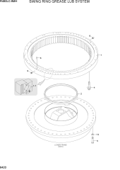 SWING RING GREASE LUB SYSTEM