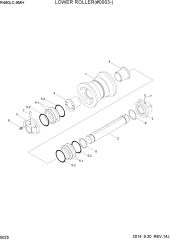 LOWER ROLLER(#0003-)