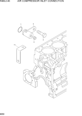 AIR COMPRESSOR INLET CONNECTION
