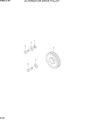 ALTERNATOR DRIVE PULLEY