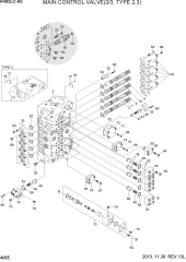 MAIN CONTROL VALVE(2/3, TYPE 2,3)