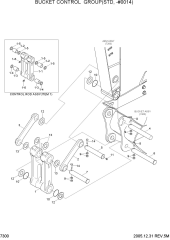 BUCKET CONTROL GROUP(STD, -#0014)