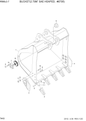BUCKET(2.79M3 SAE HEAPED, -#0795)