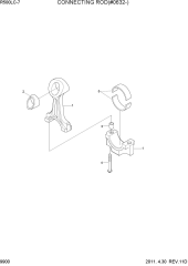 CONNECTING ROD(#0632-)