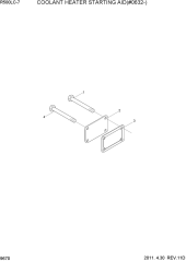 COOLANT HEATER STARTING AID(#0632-)