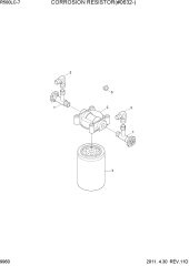 CORROSION RESISTOR(#0632-)
