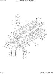 CYLINDER BLOCK(#0632-)